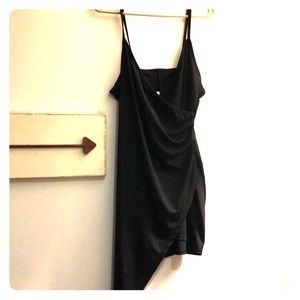 NEVER WORN, overlap asymmetrical bodycon dress